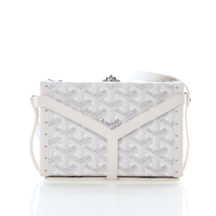 Goyard Mini Goyardine Minaudiere Trunk Bag