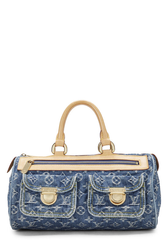 Louis Vuitton Blue Monogram Denim Neo Speedy