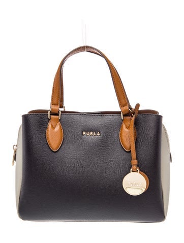 Leather Top Handle Bag