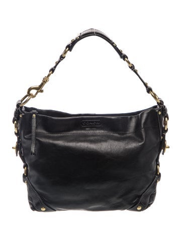 Leather Top Handle Bag