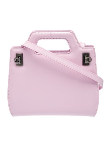 Ferragamo Patent Leather Top Handle Bag