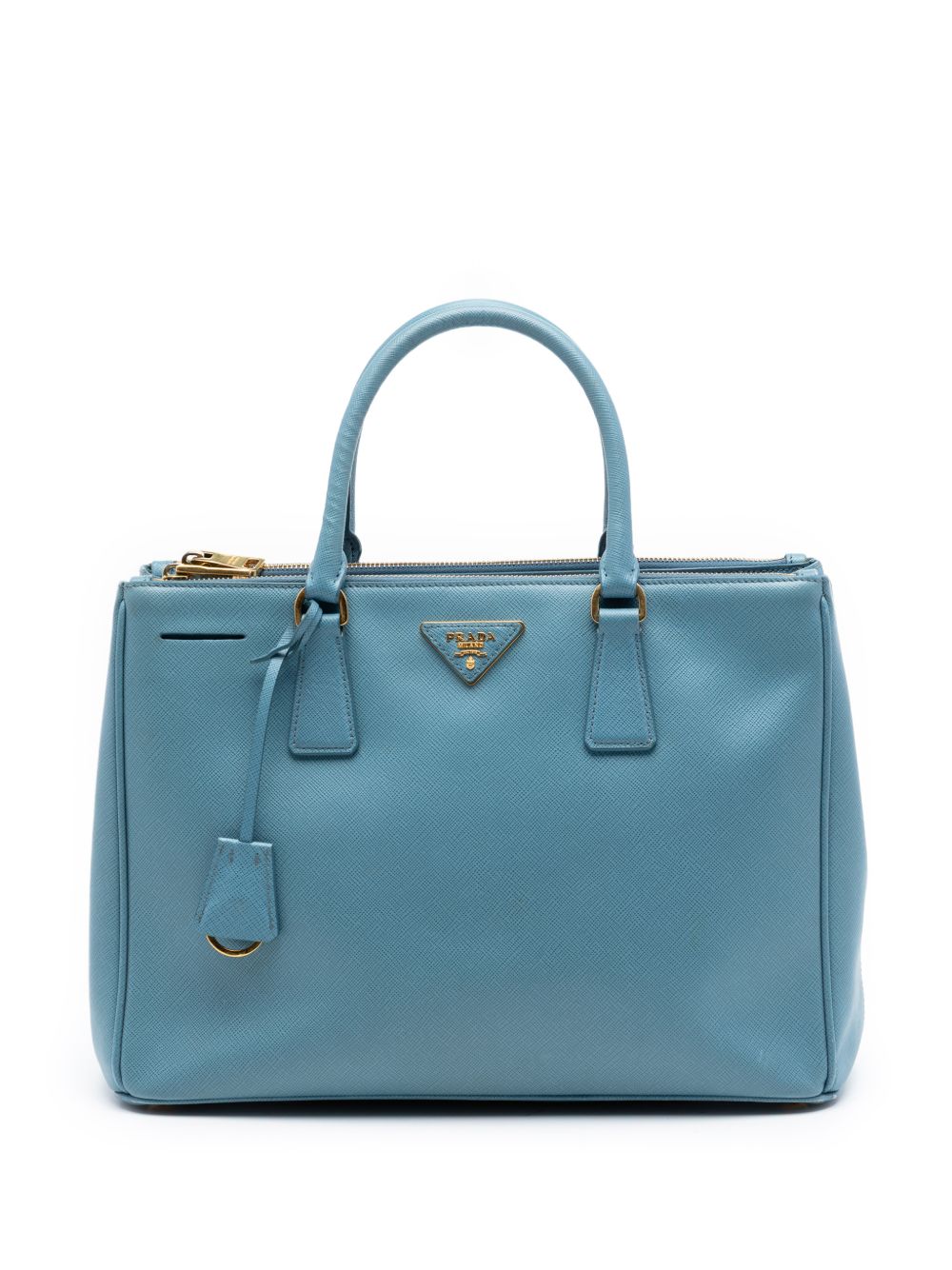 2013-2026 Medium Saffiano Lux Galleria Double Zip satchel