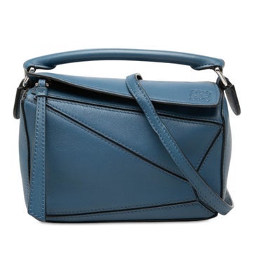 Calf Leather Mini Calfskin Puzzle Satchel