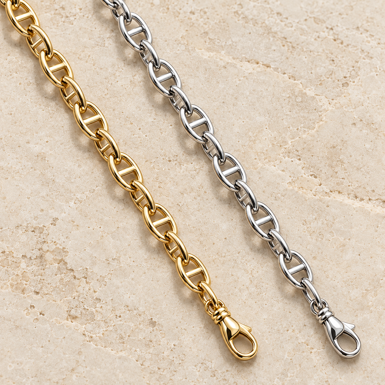 JANEFINDS Full Mariner Crossbody Chain