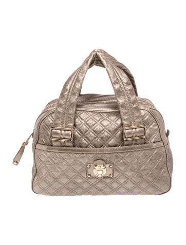 Leather Top Handle Bag