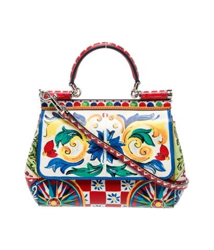 Dolce & Gabbana Gabbana Leather Sicilly Small