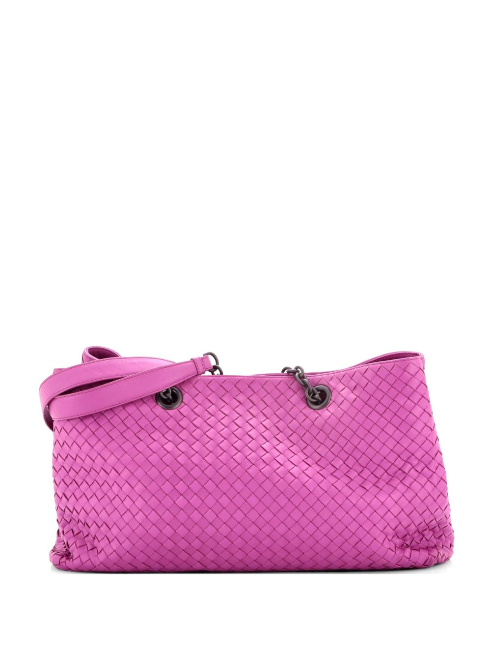 Double Chain Tote Intrecciato Nappa Large shoulder bag