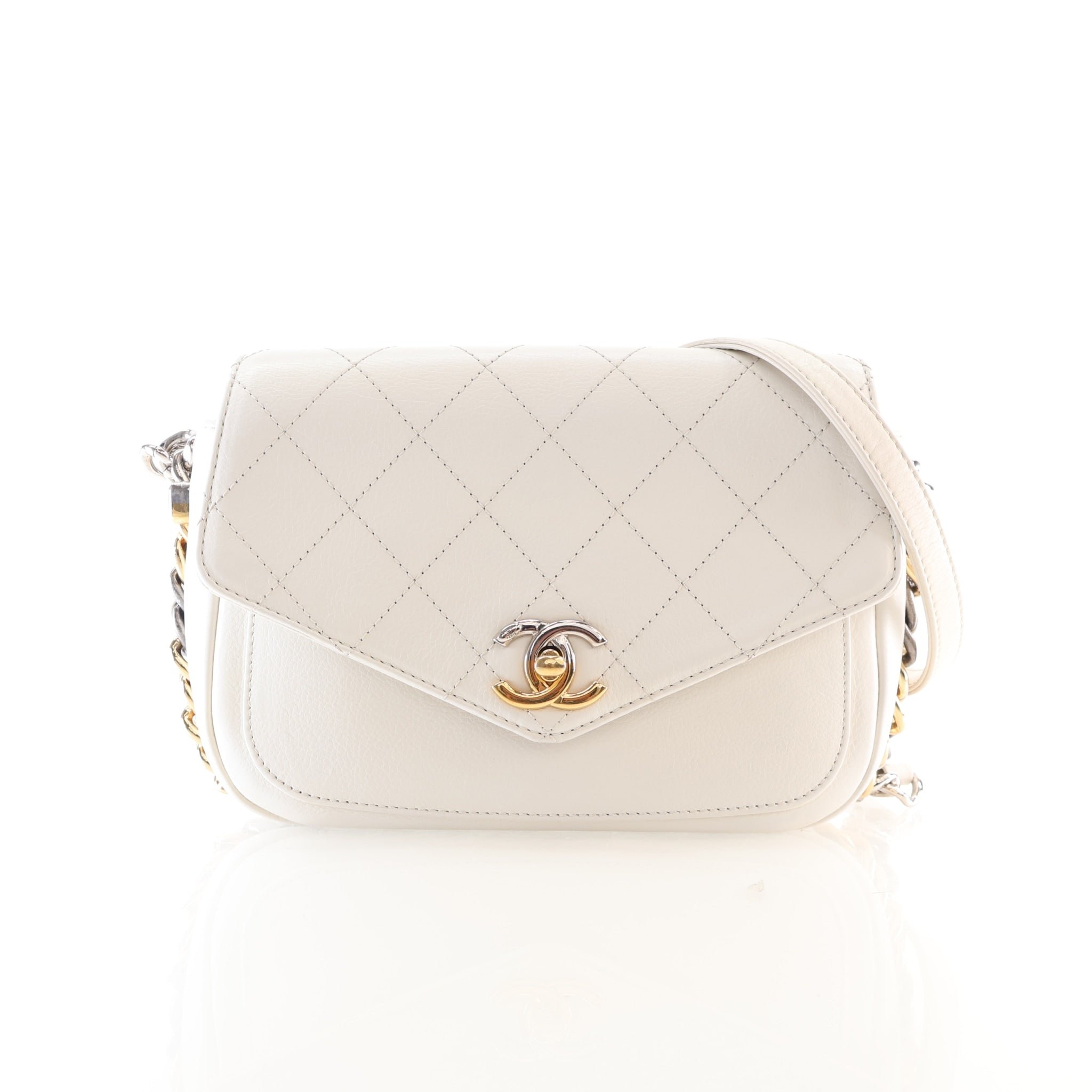 Chanel Calfskin CC Flap Bag