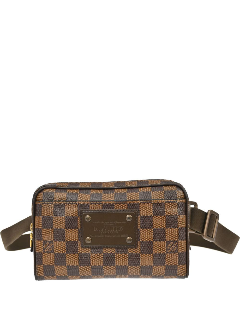 2012 Damier Ebene Brooklyn belt bag