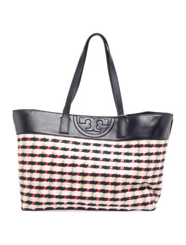 Tory Burch Raffia Tote w/ Tags