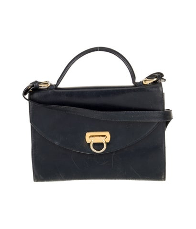 Salvatore Ferragamo Ferragamo Gancini Top Handle Bag