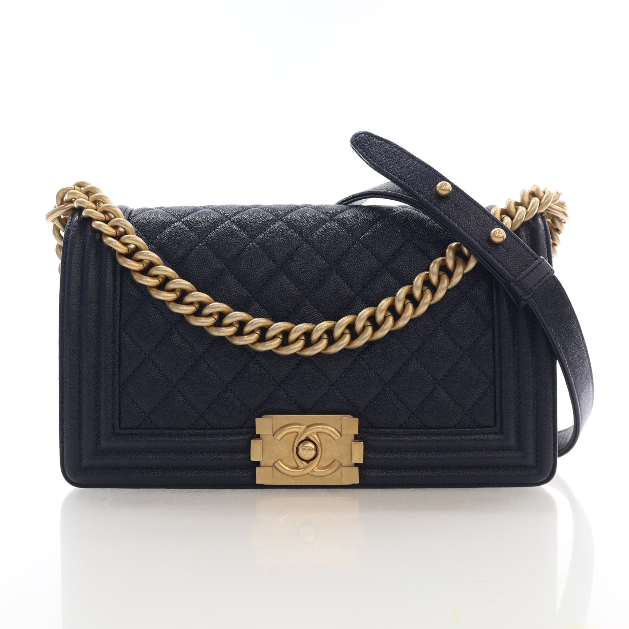 Chanel Medium Caviar Boy Bag