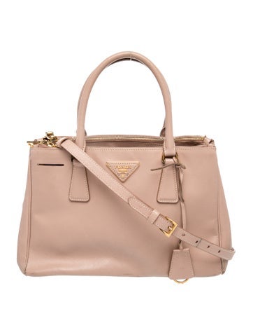 Saffiano Leather Galleria Double Zip Large