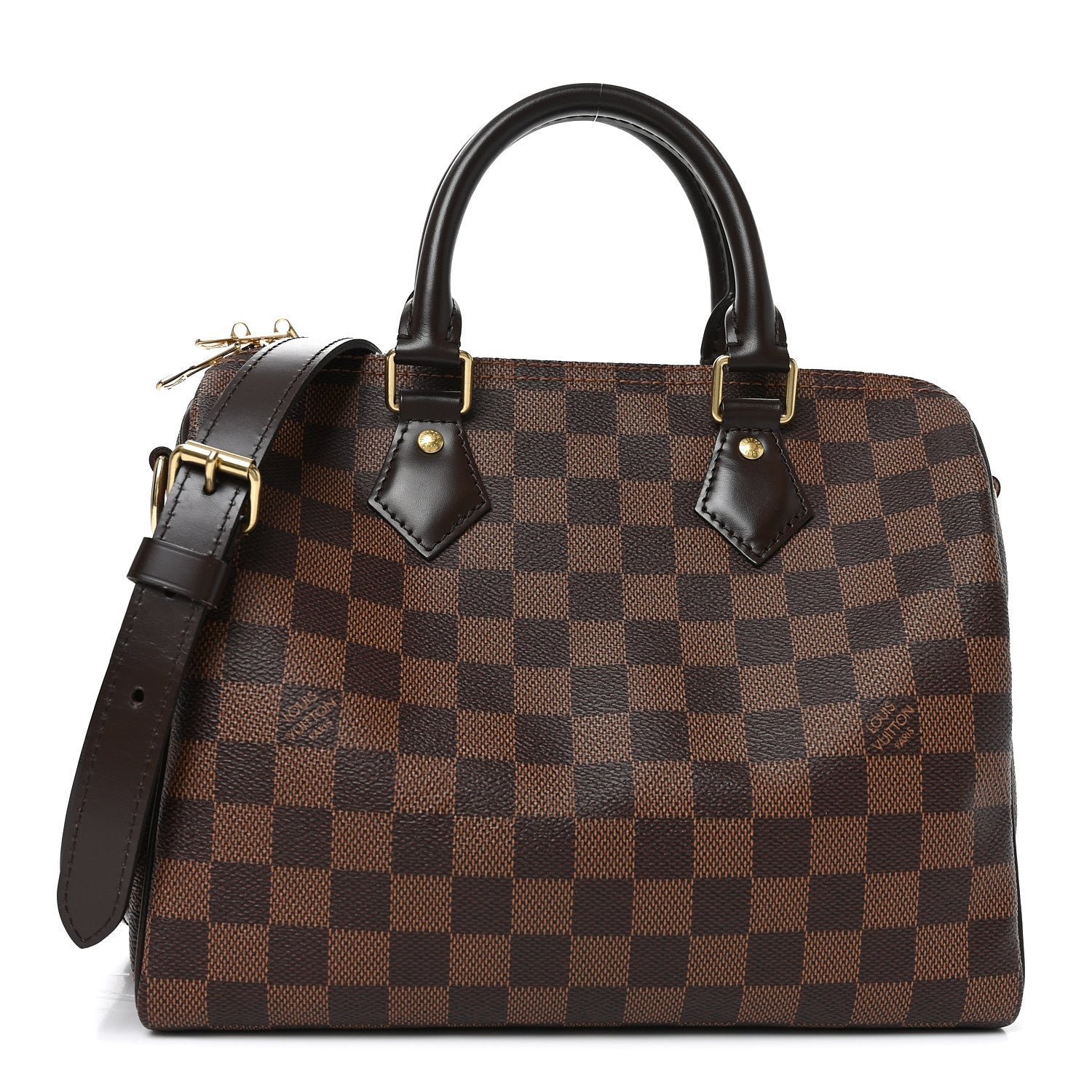 Louis Vuitton Damier Ebene Speedy Bandouliere 25