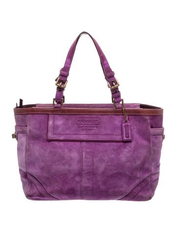 Suede Tote