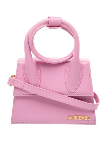 Leather acquemus Le Chiquito Noeud Bag Mini