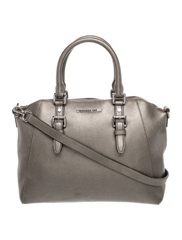 Saffiano Leather Shoulder Bag