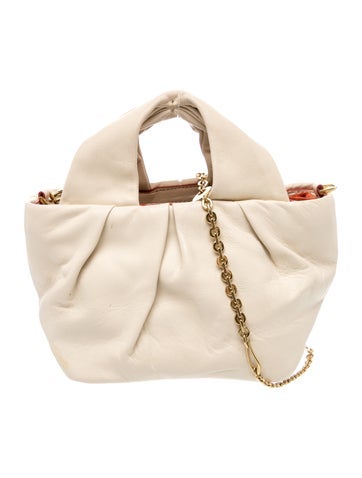 Leather Top Handle Bag