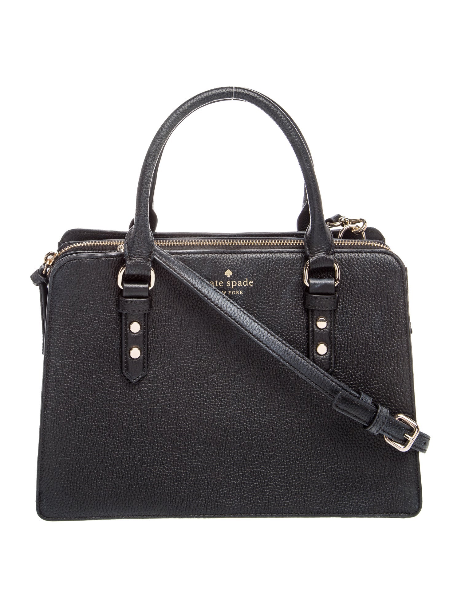 Leather Top Handle Bag
