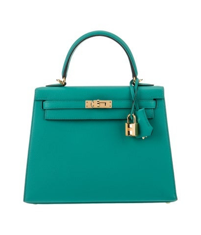 Hermes Epsom Kelly Ii Sellier 25