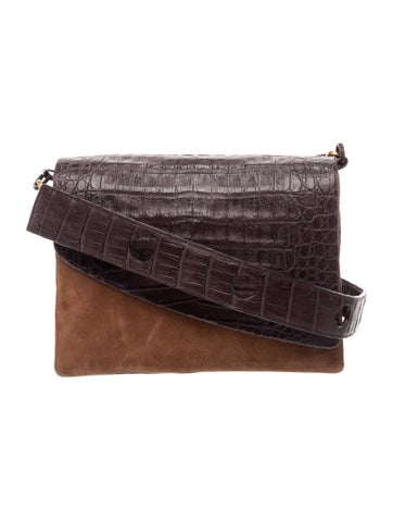 Crocodile Crossbody Bag