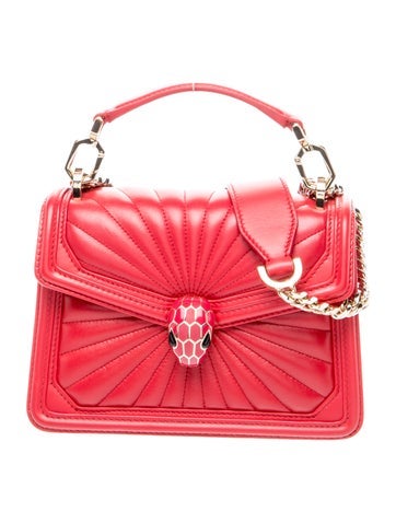 Bvlgari Quilted Serpenti Forever Diamond Blast Small
