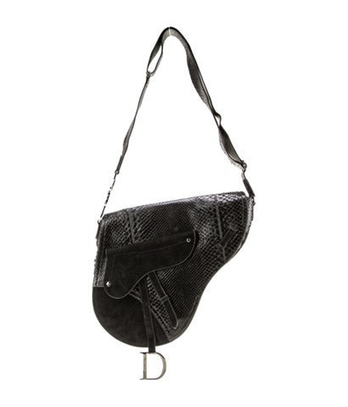 Dior Dior Snakeskin Shoulder Bag