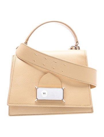 Leather Top Handle Bag