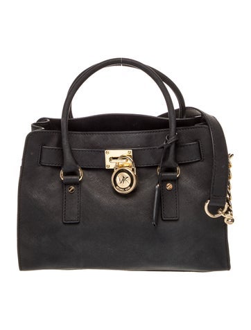 Saffiano Leather Top Handle Bag