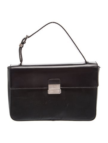 Tessuto Nylon Top Handle Bag