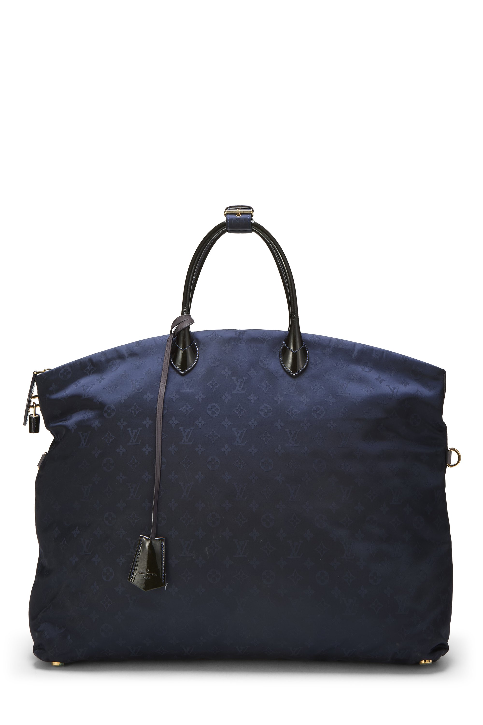 Navy Monogram Desire Vertical Lockit GM