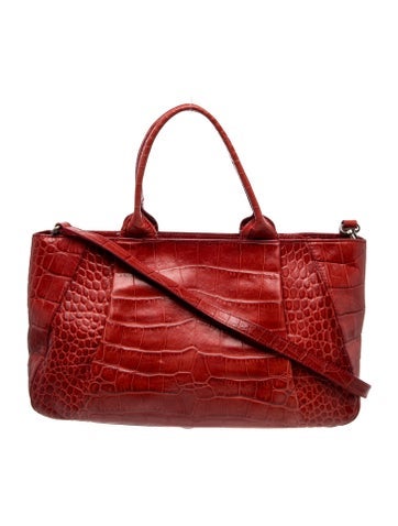 Leather Top Handle Bag