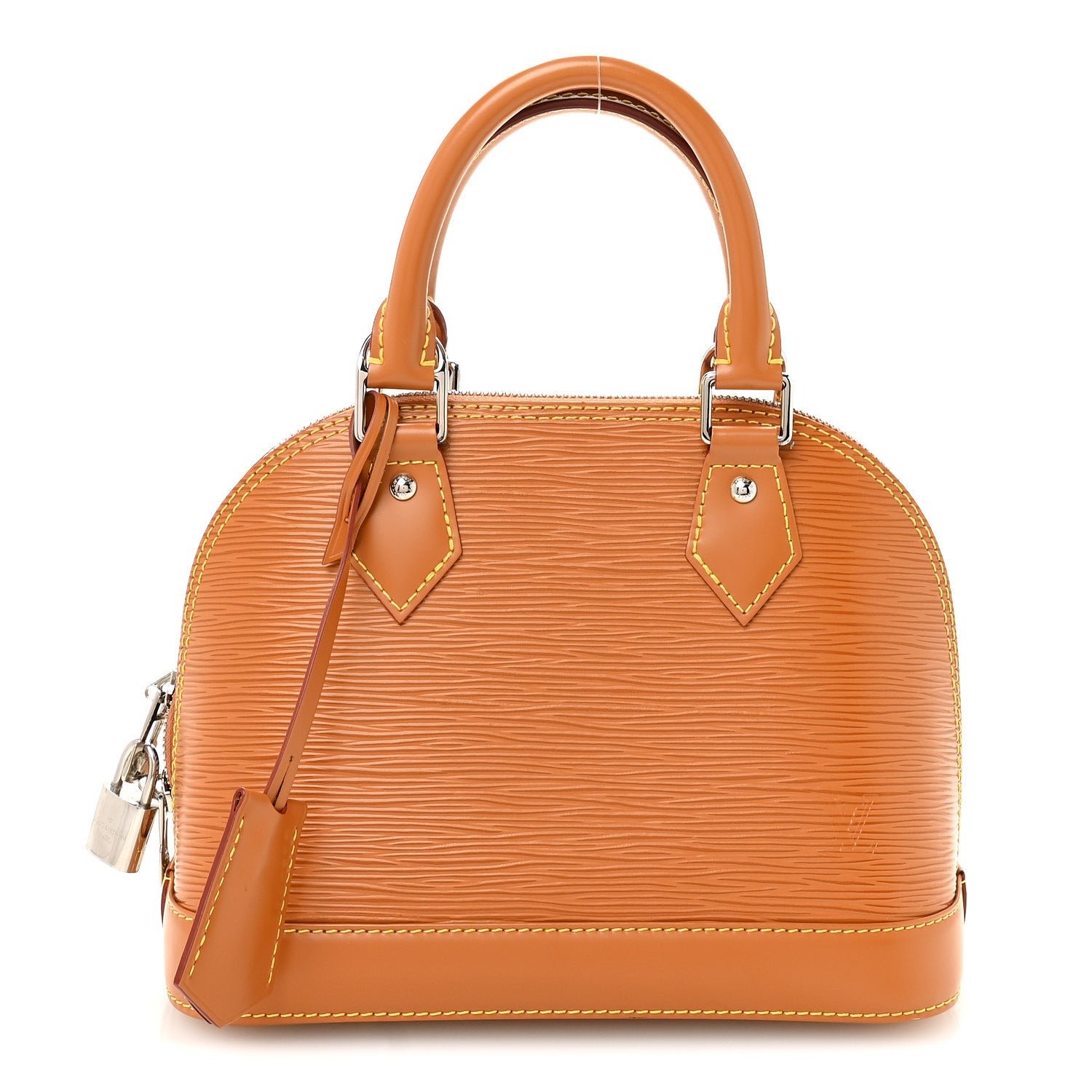 Louis Vuitton Louis Vuitton Epi Jacquard Alma BB Honey Gold