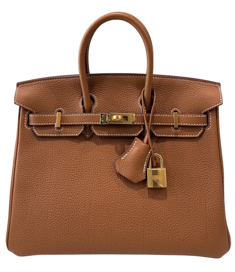 Hermes Gold Togo Birkin 25 Gold Hardware, 2023