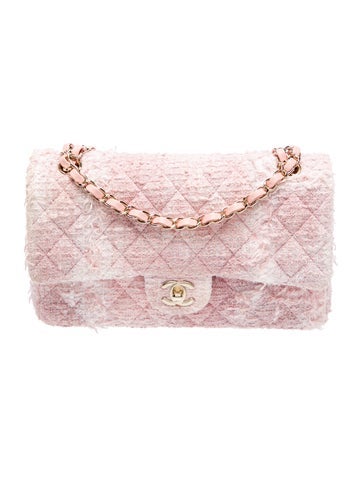 Tweed Medium Classic Double Flap Bag