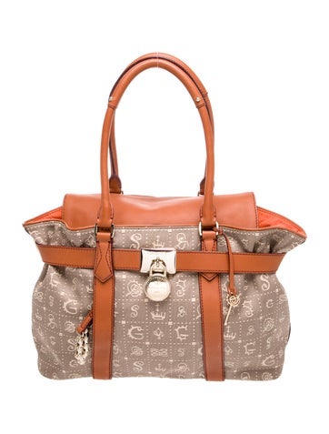 Lancel Leather Top Handle Bag