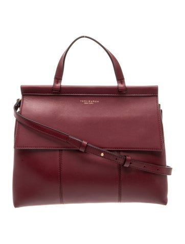 Leather Top Handle Bag