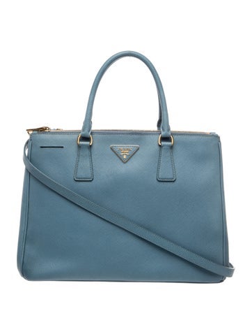 Saffiano Leather Galleria Double Zip Medium