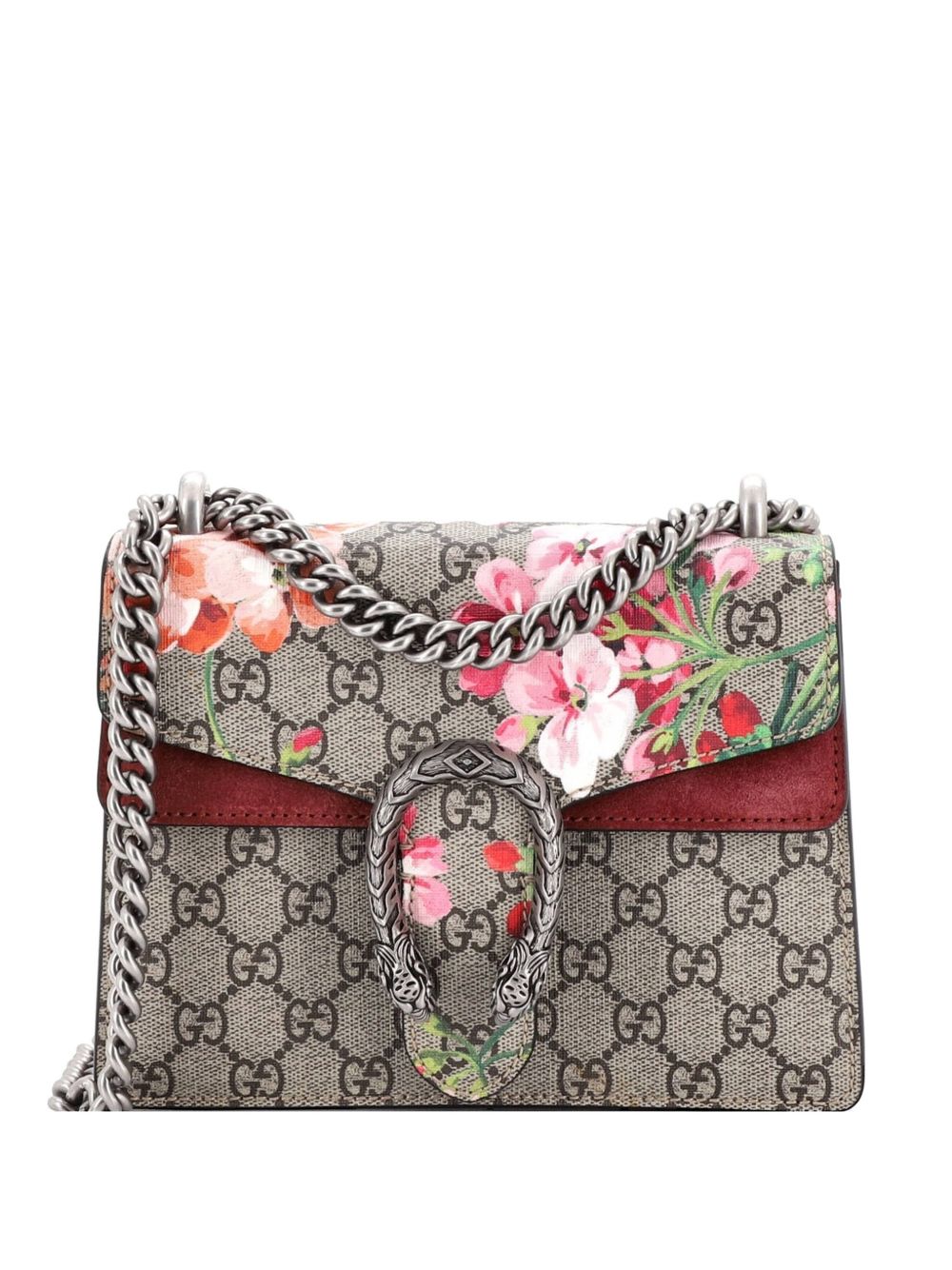 Dionysus Bag Blooms Print GG Coated Canvas Mini shoulder bag