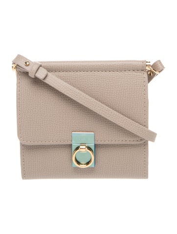 Polene Leather Crossbody Bag