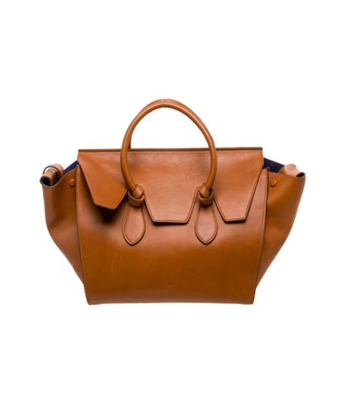 Celine Leather Tie Tote