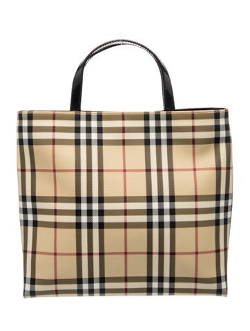 Nova Check Top Handle Bag