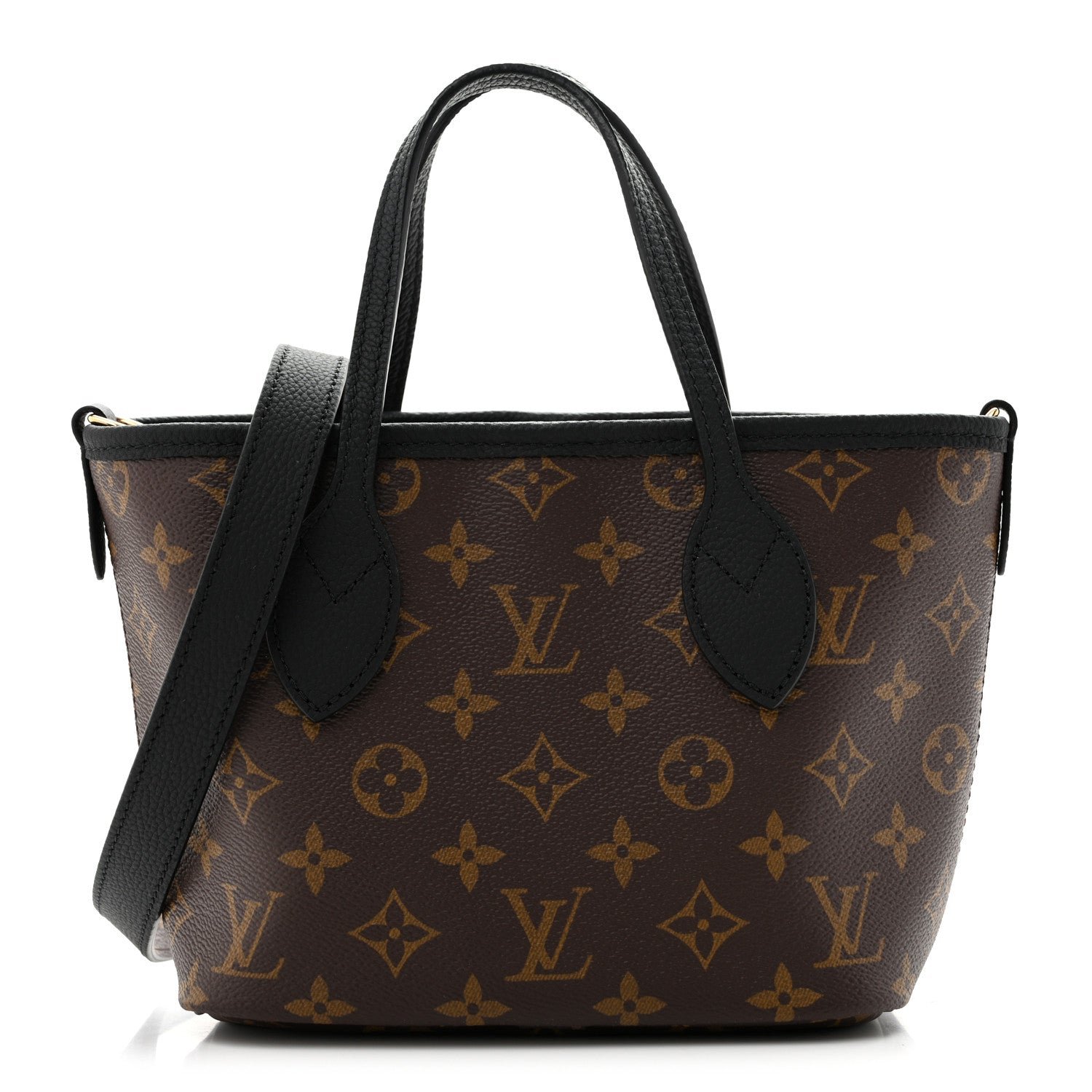 Louis Vuitton Monogram Neverfull Inside Out Bandouliere BB Black