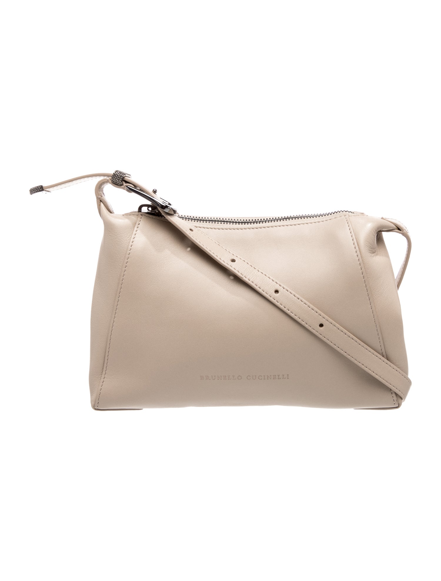 Brunello Cucinelli Leather Shoulder Bag w/ Tags