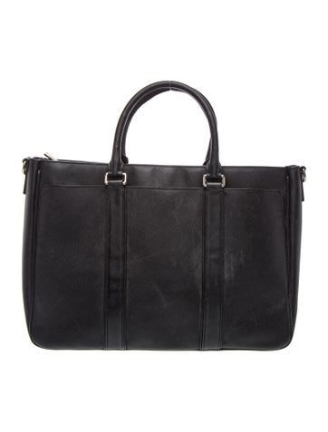 Leather Top Handle Bag