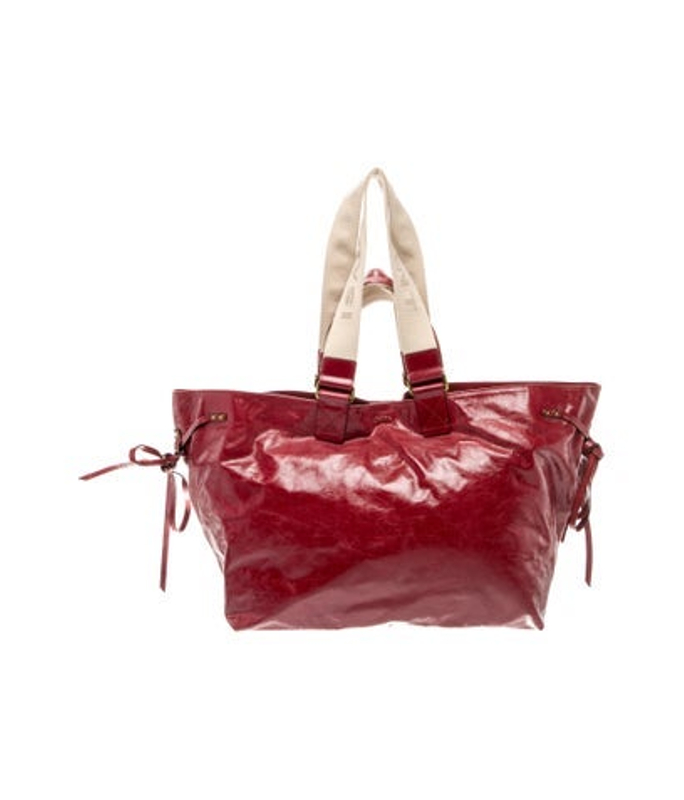 Isabel Marant Marant Patent Leather Shoulder Bag
