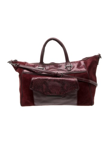 Suede Shoulder Bag