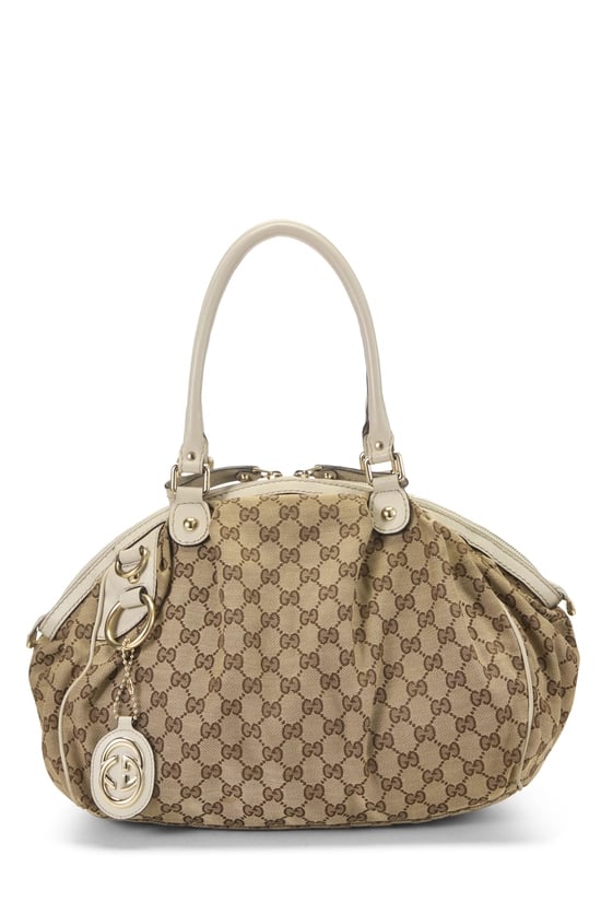 Original GG Canvas Sukey Boston Handbag