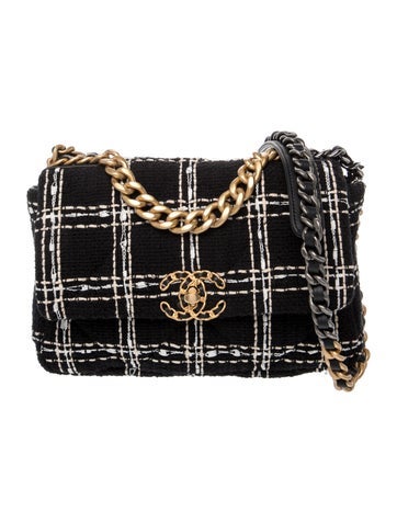 Medium Tweed 19 Flap Bag