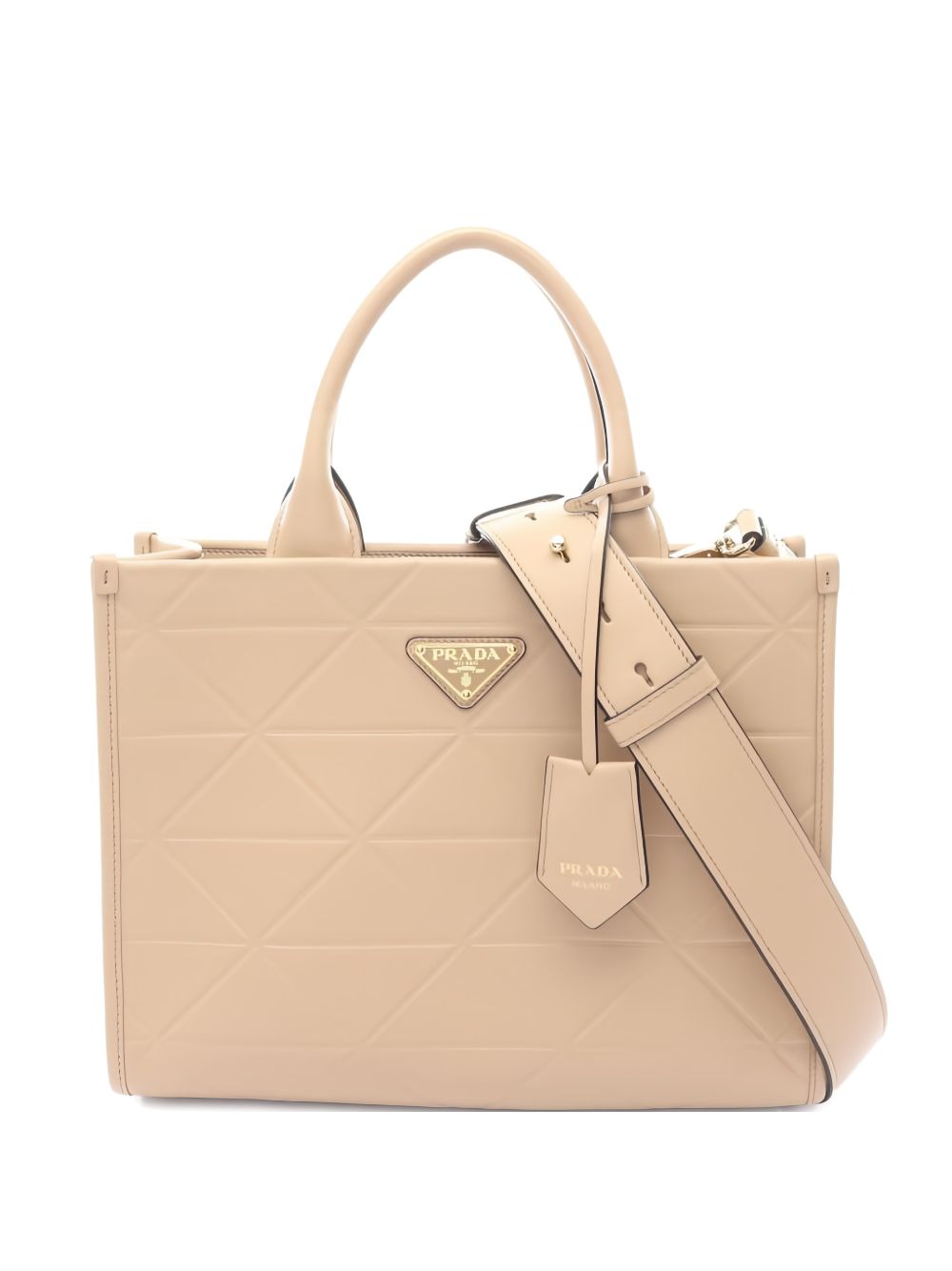 2010s Symbole-debossed tote bag